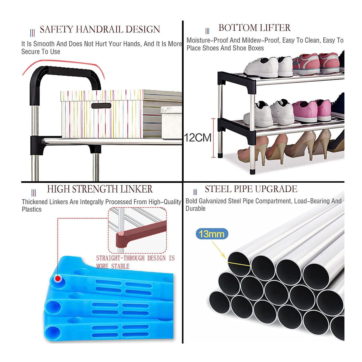 Organizador de Zapatos (6 niveles / 15 pares)